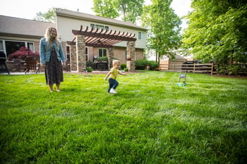 Nice Fertilized Lawn